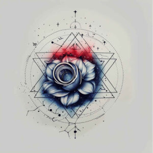 subtle-composition – tattoo design ideas free ai generated – thin-script – for-palm – Gallery: delicate-flowers-inkby-ai