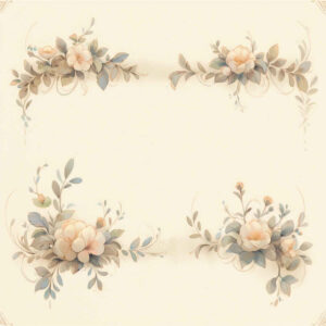 subtle-detail – tattoo design ideas free ai generated – clear-edge – for-upper-thigh – Gallery: delicate-flowers-inkby-ai