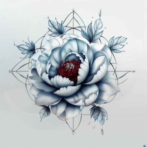 subtle-detail – tattoo design ideas free ai generated – symbol-mark – for-calf – Gallery: delicate-flowers-inkby-ai