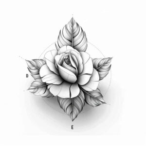 subtle-tattoo – tattoo design ideas free ai generated – single-line – for-forearm – Gallery: delicate-flowers-inkby-ai