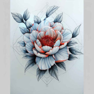 subtle-tattoo – tattoo design ideas free ai generated – thin-script – for-foot – Gallery: delicate-flowers-inkby-ai