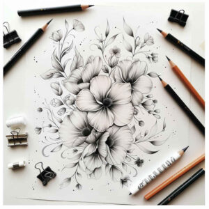 subtle-tattoo – tattoo design ideas free ai generated – tiny-tattoo – for-forearm – Gallery: delicate-flowers-inkby-ai
