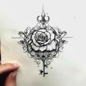 subtle-transitions – tattoo design ideas free ai generated – airy-touch – for-hand – Gallery: delicate-flowers-inkby-ai