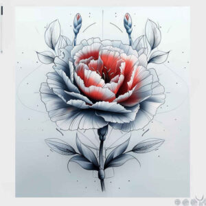 subtle-transitions – tattoo design ideas free ai generated – micro-design – for-forearm – Gallery: delicate-flowers-inkby-ai