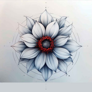 subtle-transitions – tattoo design ideas free ai generated – no-excess – for-toe – Gallery: delicate-flowers-inkby-ai