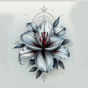 delicate-flowers tattoo design ideas petite artistic shading stands for resilience
