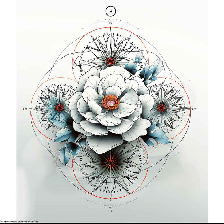 delicate-flowers tattoo design ideas quiet art blooming for collarbone