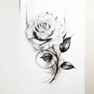 delicate-flowers tattoo design ideas elemental blooming symbolising endurance