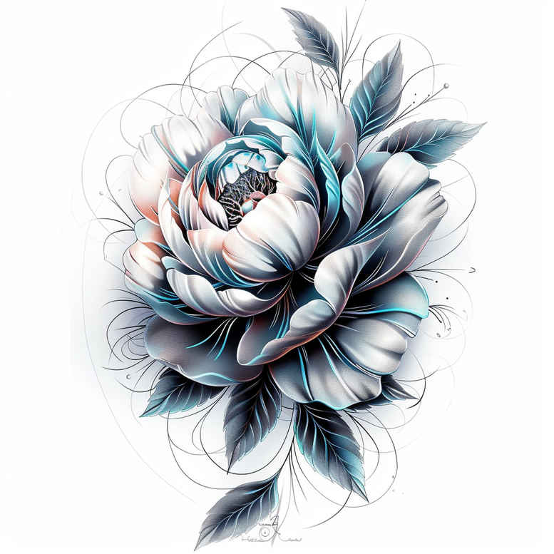 delicate-flowers tattoo design ideas minimalist script botanical accuracy for nape