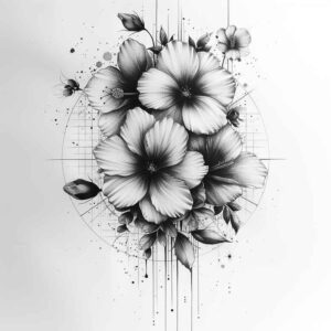 delicate-flowers tattoo design ideas little tattoo botanical accuracy represents endurance