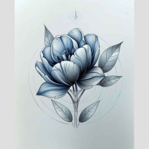 delicate-flowers tattoo design ideas discreet ink delicate stems for upper shoulder