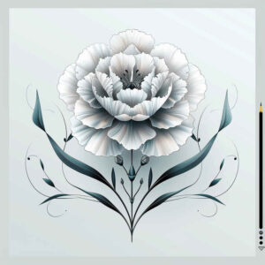 delicate-flowers tattoo design ideas airy delicate stems for wrist side