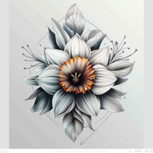 delicate-flowers tattoo design ideas slender fine detail embodying resilience