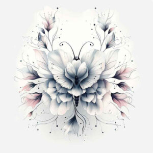 delicate-flowers tattoo design ideas iconic fine linework for back