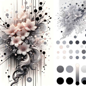 delicate-flowers tattoo design ideas micro art floral motifs for fingers