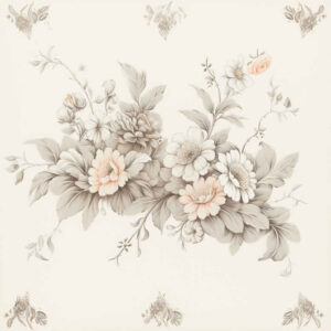 delicate-flowers tattoo design ideas short stroke flowing lines for chest