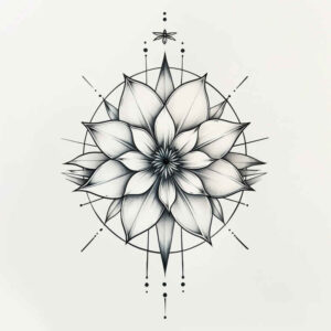 delicate-flowers tattoo design ideas plain flowing lines for upper shoulder