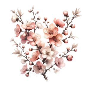 delicate-flowers tattoo design ideas airy gentle textures for back