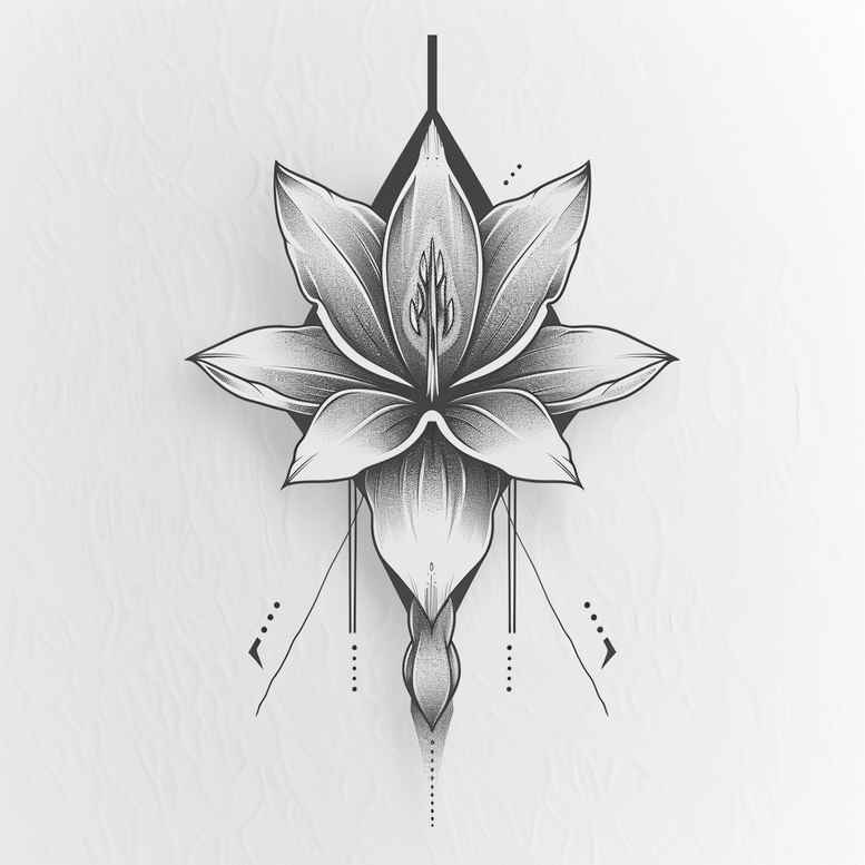 delicate-flowers tattoo design ideas slender graceful for upper shoulder
