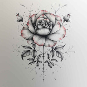delicate-flowers tattoo design ideas petite graceful stands for determination