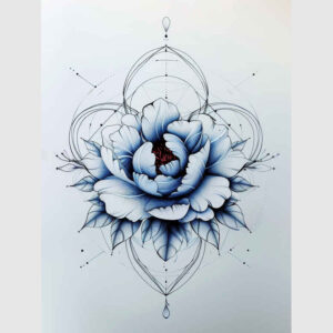 delicate-flowers tattoo design ideas pristine light gradients meaning resilience