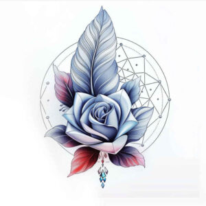 delicate-flowers tattoo design ideas airy touch minimalist for upper chest