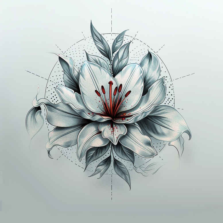 delicate-flowers tattoo design ideas gentle angle natural beauty stands for courage