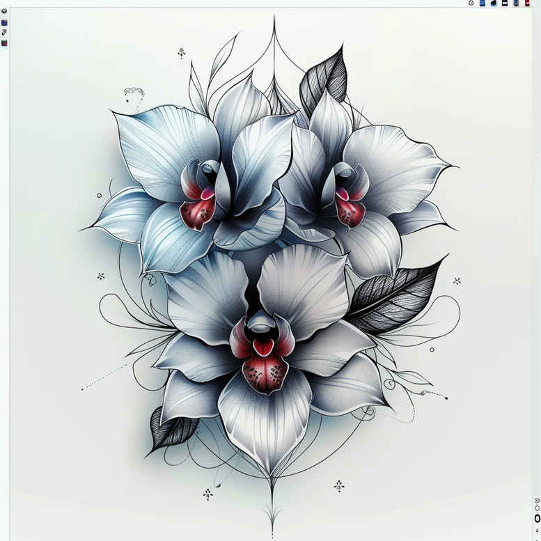 delicate-flowers tattoo design ideas discreet ink natural curves shows endurance