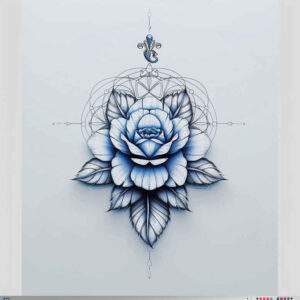delicate-flowers tattoo design ideas understated pastel hues for outer arm