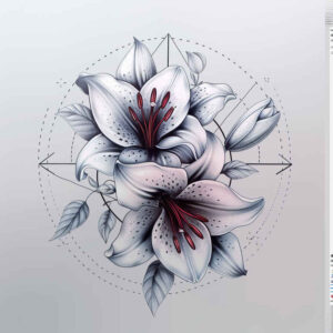 delicate-flowers tattoo design ideas micro symbol pastel hues symbol of resilience