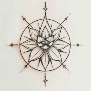 delicate-flowers tattoo design ideas single color refined for upper back