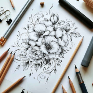 delicate-flowers tattoo design ideas quiet art refined for wrist