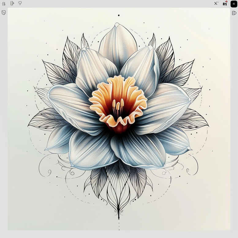 delicate-flowers tattoo design ideas thin script refined represents strength
