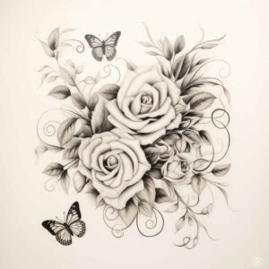 delicate-flowers tattoo design ideas delicate soft petals for hand