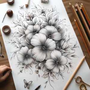 delicate-flowers tattoo design ideas mini ink subtle color for lower back