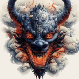 dark-demon – tattoo design ideas free ai generated – realism-digital-realism – for-arm – Gallery: demons-inkby-ai