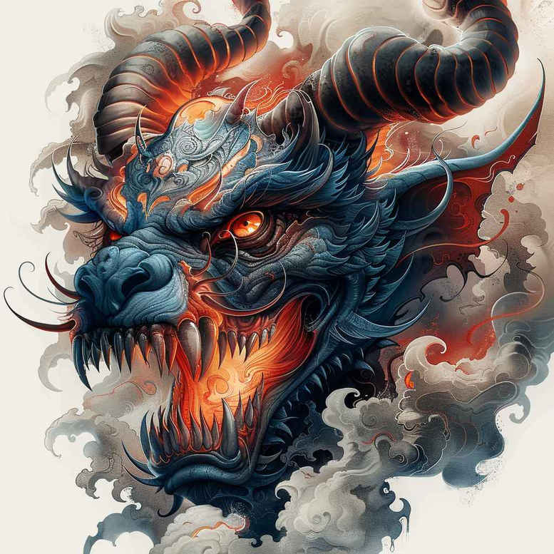 dark-demon – tattoo design ideas free ai generated – tar – for-triceps – Gallery: demons-inkby-ai