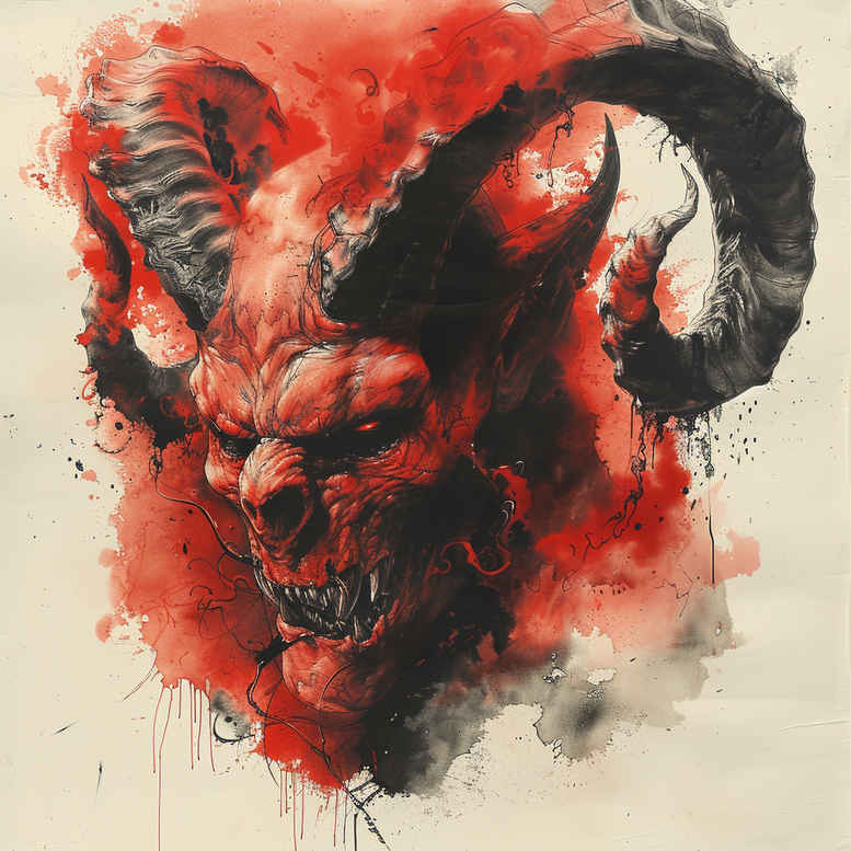 demon – tattoo design ideas free ai generated – eerie – for-heel – Gallery: demons-inkby-ai