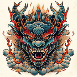 demon-with-claws – tattoo design ideas free ai generated – ruin – for-heel – Gallery: demons-inkby-ai