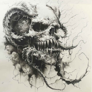 demon-with-fangs – tattoo design ideas free ai generated – unholy – for-side – Gallery: demons-inkby-ai