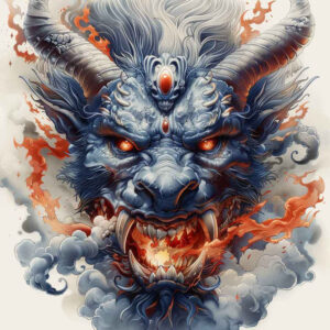 demonic-spirit – tattoo design ideas free ai generated – dreadful – for-back-shoulder – Gallery: demons-inkby-ai