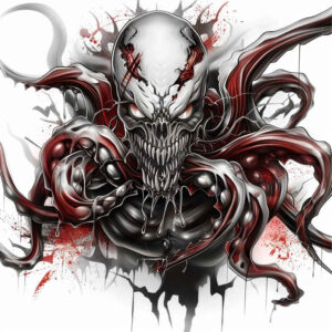 devilish-force – tattoo design ideas free ai generated – mutant – for-outer-arm – Gallery: demons-inkby-ai