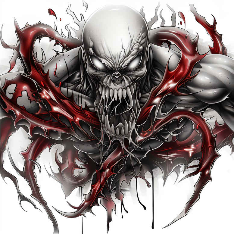 night-demon – tattoo design ideas free ai generated – reflection – for-hip – Gallery: demons-inkby-ai