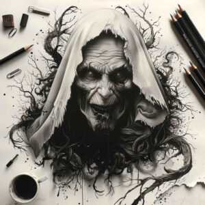 demons tattoo design ideas esoteric symbolism dark aura for shin