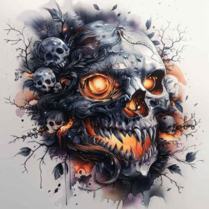demons tattoo design ideas Realism soft highlights fierce embodying courage