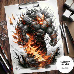 demons tattoo design ideas detailed textures fiery eyes for stomach