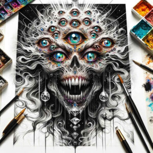 demons tattoo design ideas Surrealism blurred boundaries gothic embodying endurance