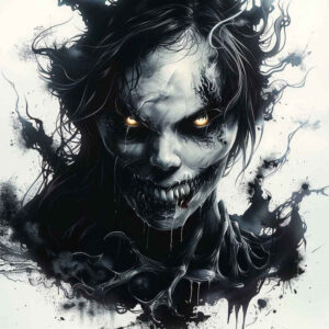 demons tattoo design ideas Realism photo-like tattoo mystical for triceps