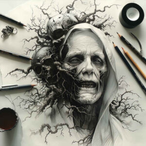 demons tattoo design ideas Surrealism shifting shapes tribal motifs represents strength