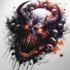demons tattoo design ideas subtle highlights tribal motifs shows perseverance